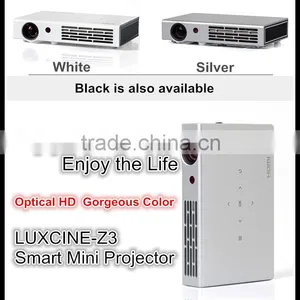 LUXCINE New Arrival Mini Projector / Smart WiFi Projector / 3D Projector Z3 With RAM1.5G ROM20G thumbnail-2