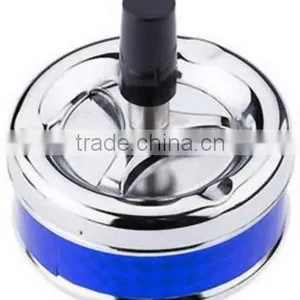 Metal Round Ashtray thumbnail-1