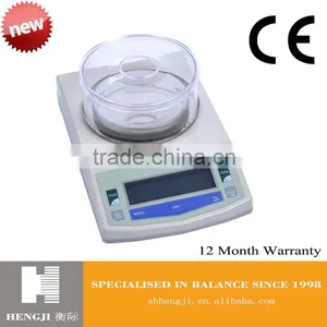 0.01g 500g Load Cell LCD Display Gold Precision Digital Scale With Windshled thumbnail-1