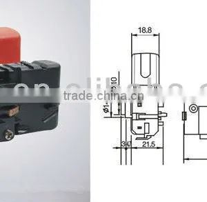 Electric Power Tool Parts Switch for Bosch 350RE Trigger Switch thumbnail-1