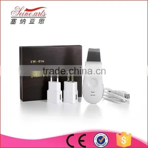 White Ultrasoinc Skin Scrubber With Lithium Battery Lw-016 thumbnail-4