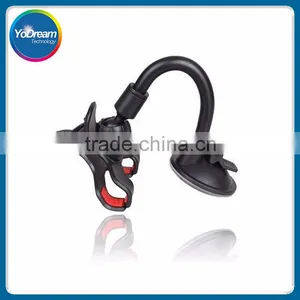 360 Degree Rotating Secure Car Suction Cup Magnetic Stand Mount Universal Mobile Phone Holder for Iphone thumbnail-1