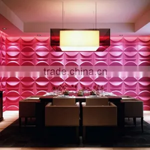 High Quality Polyurethane Moulding 402018 Apartment Decor of Pvc 3d Wall Panel thumbnail-1