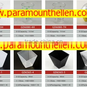 Pudding Cup With Lid Free Shipping Transparent Pudding Cup thumbnail-3