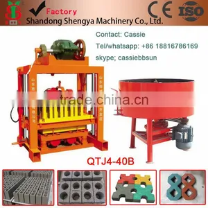 Price for QTJ4-40B Hydraform Machines for Making Concrete Block Production Line China Supplier thumbnail-1