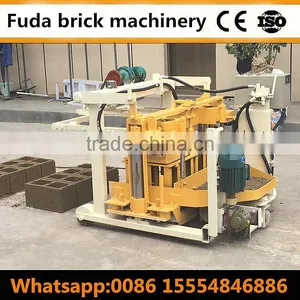 QT40-3A Moving Cement Solid Brick Making Machine Price in Pure thumbnail-2