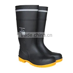 Waterproof PVC Safety Rain Boots thumbnail-1