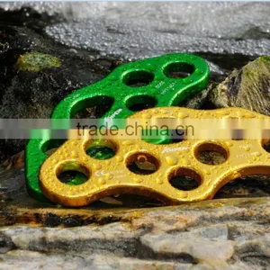 45kN Climbing Aluminum Anti-slip Rigging Plate With 7 Anchor Points thumbnail-1