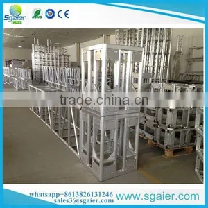 2017 Cheap Price 400 x 600mm Bolt Truss , Square Truss for Car Show Booth thumbnail-4