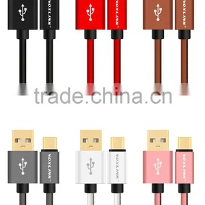 Voxlink Fast Charging 5v 1a Gold-Plated 0.25m/1m/2m/3m Usb Type c Cable or Micro USB 2.0 Charger Date Cable (connector Optioal) thumbnail-1