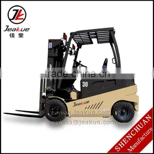 Four Wheel Drive Electric Forklift AC 3T Electric Forklift thumbnail-1