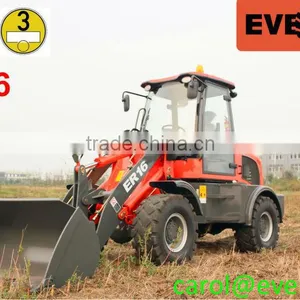 Everun ER16 1600kg Landmaschine Radlader CE Zertifiziert for Sale thumbnail-1