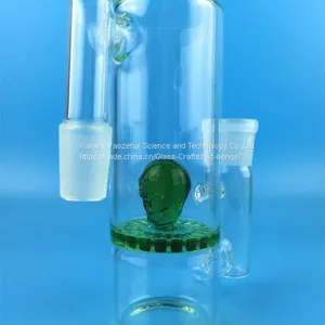 Wholesale TOP Quality Triple Honeycomb Perc Ash Catcher 14.4mm 18.8mm Joint Size HC Female Male Glass Ash Catchers thumbnail-1