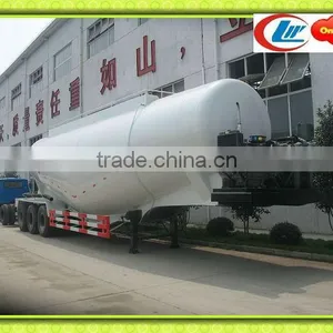 Cement Tank Trailer Used in Bulk Cement Transportation thumbnail-1