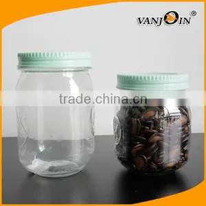 Food Grade Empty Plastic Jars 250ml / 550ml Disposable Plastic Food Containers thumbnail-2