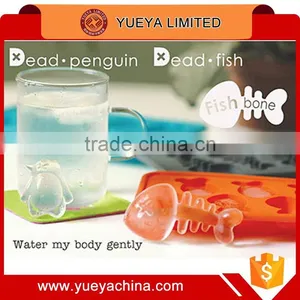 Home Houseware Ice Cube Mold Soft Plastic Tray Jelly Chocolate Maker Duck thumbnail-3