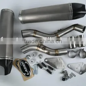 For SUZUKI GSX-R1000 2009-2011 SM Motorcycle Exhaust Pipe LASER Delta Slip-on Mufflerset thumbnail-1
