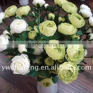 Three Central Artificial Camellia Flower thumbnail-1