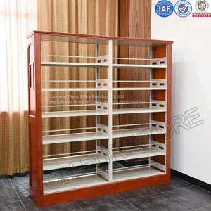 Steel Furniture Library Bookcase Use For School Reading Room thumbnail-3