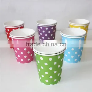 8oz Disposable Paper Fruit Juice Cup thumbnail-1