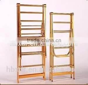 Gold Silver Ceiling Mounted Clothes Drying Rack thumbnail-1