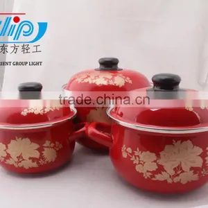 ENAMEL CASSEROLE DARK COLOR thumbnail-1