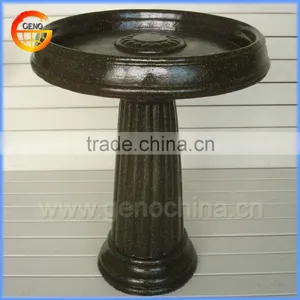 Fiberclay Garden Bird Bath for Sale thumbnail-2