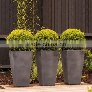 Tall Tapered Square Planter For Super Mall Decor thumbnail-2