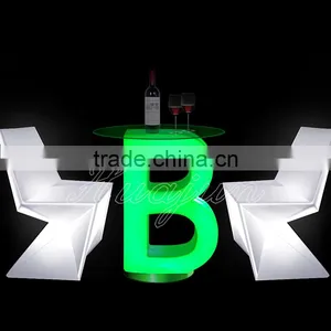 Modern Outdoor Rechargeable Battery Illuminated Led Sofa for Party, Event thumbnail-6