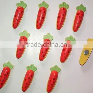 Hand Painted Wood Carrot Stick On thumbnail-1