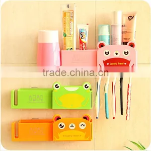 Q011 Fashion Cartoon Animal Wall Sucker Bathroom Holder thumbnail-1