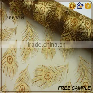 New Arrival Cheap Soft Silk Quilt Embroidery Pattern Printing Organza Fabric Roll thumbnail-3