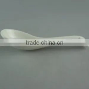Stock Ceramic Spoon,cheap Wholesale Porcelain Flatware,stoneware Soup Spoon thumbnail-1