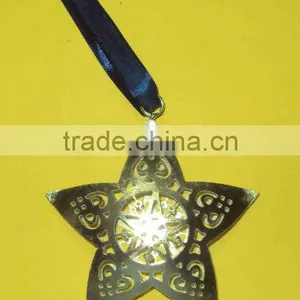 Metal Star Shape Decoration, Star Shape Metal Christmas Decoration, Christmas Star Wall Decor,metal Star Wall Hanging Decoration thumbnail-1