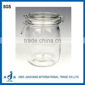 1000ml Glass Food Container With Clip Lid CK22 thumbnail-1