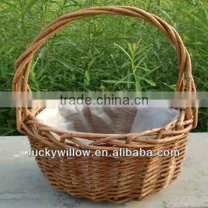 Cheap Discount Woven Willow Storage Basket thumbnail-6