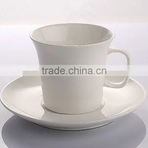 Western Restaurant Porcelain Mug With Plate thumbnail-1