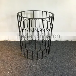 Metal Iron Black Leg High Grade Quality End Table thumbnail-1