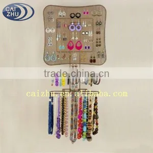 Mini Metal Wall Mount Jewelry Organizer thumbnail-1