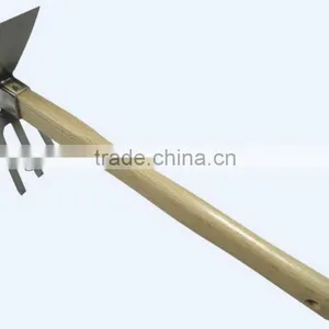 1116 Stainless Single-handed Hoe Rake thumbnail-1