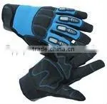 Knuckle Protection Synthetic Leather TPR Mechanical Glove thumbnail-1