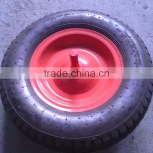 Wheel Barrow Wheel 4.00-8 With Steel Rim thumbnail-2
