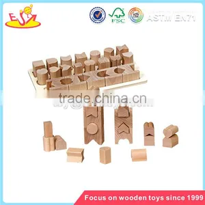 Wholesale Hot Wooden Stacking Puzzle Blocks Toy Colorful Wooden Stacking Puzzle Blocks Toy W13A017 thumbnail-5