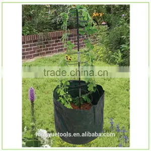 China Wholesale PE Plastic Vegetable Grow Bags With Studdle thumbnail-2