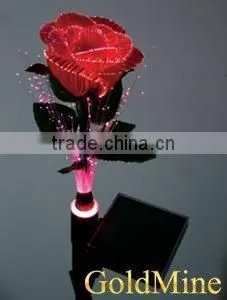 Solar Fiber Optic Flower Light thumbnail-1