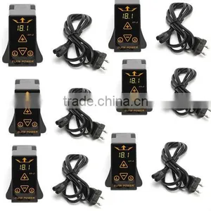 Tattoo Mini Power Supply EP2 Digital F Machine Gun Supplies + Matched Cable thumbnail-1
