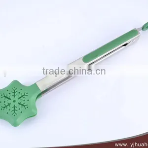 12" Food Tongs,serving Tongs With Nylon Head thumbnail-1