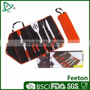 5pcs BBQ Set With TPR Coating Handle thumbnail-1