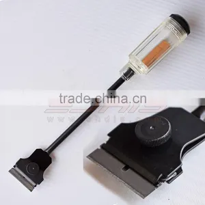 Floor Scraper Safety Plastic Scraper Tool /plastic Handle Mini Razor Blade Scraper/ Tint Scraper With 3pc 1.5 Inch Razor Blade thumbnail-1