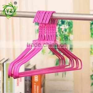 A201 High Quality Clothes Hanger /metal Pvc Coated Laundry Hanger thumbnail-1